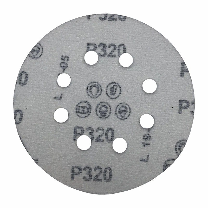 Papel de lija para lijadora orbital 5